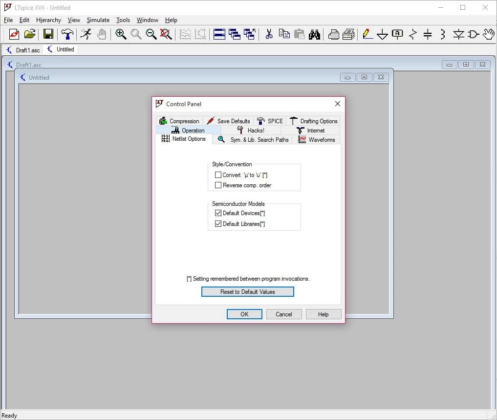 LTspice — screenshot 2